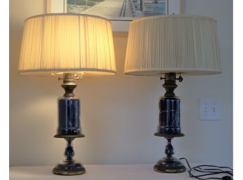 Vintage Pair Of Lamps