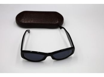 Authentic Chanel Black & Silver Sunglasses - Shippable