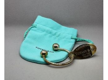 Tiffany Sterling Silver Key Ring - Shippable