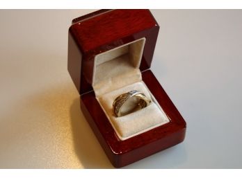 Beautiful- 9.20g 14K & Diamond Ring - Shippable