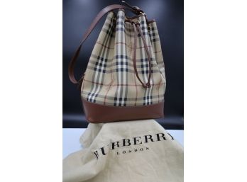 Authentic Burberry Bucket Bag - Shippable
