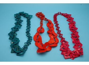 Trio Of Funky Necklaces- Shippable