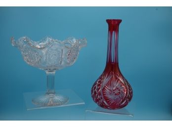 Vintage Decorative Glass Pieces_Shippable