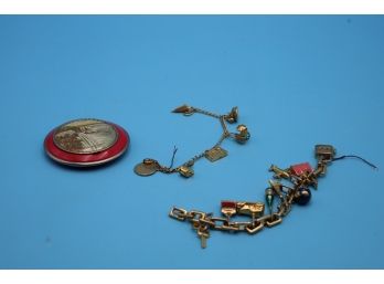 Vintage Charm Bracelets - Compact-Shippable