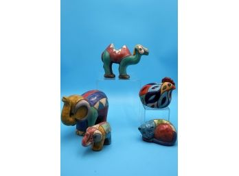 South African Pottery Animals-Shippable