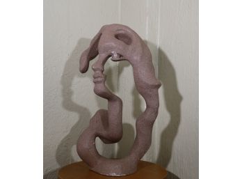 'Portrait Of A Woman' Modern Abstract Sculpture By Klara Sever 1979