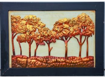 Copper Dimensional Tree Artwork- Shippable