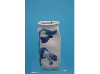 Hand Painted Pottery Vase- Shippable