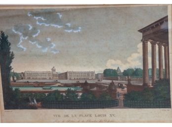 'vue De La Place Louis XV' Artwork