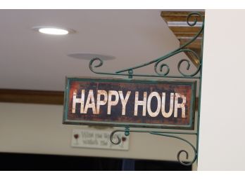 Double Sided Happy Hour/bar Open Sign