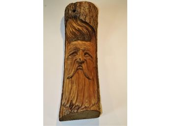 Old Man Tree Carving - Shippable