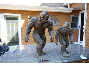 Bigfoot The Garden Yeti Statues - 21' And 28' Height!!!