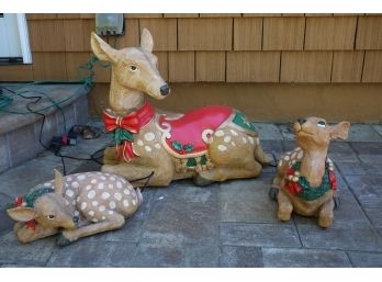 Outdoor Reindeer Decorations