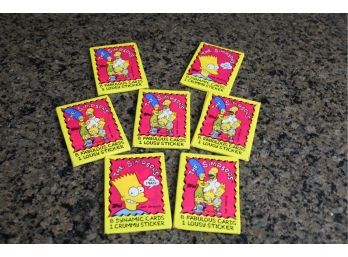 Tops Simpsons Card & Sticker Collection C-1990  Sealed