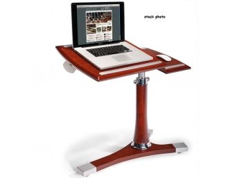 NEW FRONTGATE Mahogany Executive Laptop Caddy (Laptop Not Included)