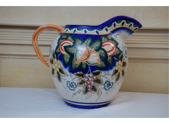 Tuscan Style Large Pitcher