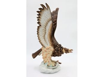 Herend Eagle With Sword -Great Size 13' Tall X 6' Wide X 10' Long