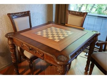 Bassett Game Table With Chairs