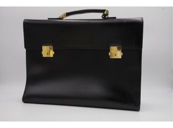 Dolce & Gabbana Leather Briefcaseshipping Available
