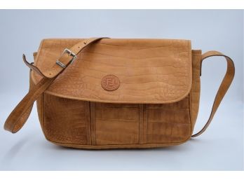 Rare Vintage Fendi Handbag - Leather -shipping Available