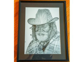 'not So Urban Cowboy' By John D. Herz Signed & Numbered  Museum Quality Print