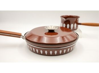 MCM Cathrineholm Brown Lotus Enamelware Shipping Available