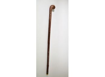 Antique Carved Wooden Cane-shippable