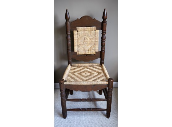 Antique Hand Woven Chair