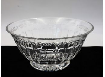 Wedgwood Crystal Bowl-  Shippable