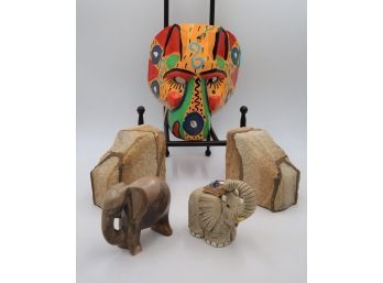 Animal Mask, Wood Carvings & More- Shippable