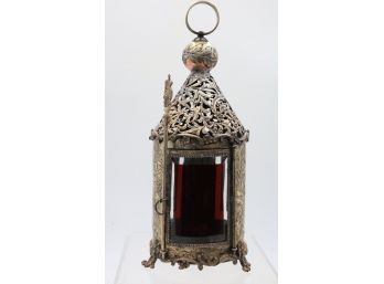 Antique Dutch Silver Lantern- Shippable
