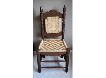 Antique Hand Woven Chair