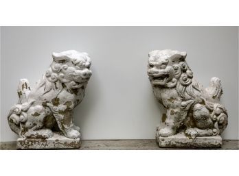 Vintage Chinese FOO DOGS