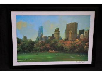 Alexander CHEN  'Central Park Fall Afternoon' - Signed-Shippable
