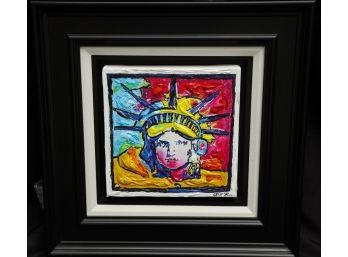 LESLIE LEW  'statue Of Liberty' - Signed SHIPPABLE