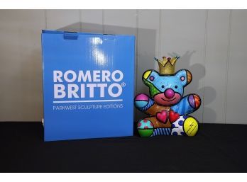 Romero BRITTO 'Royal Bear' - Signednumbered -SHIPPABLE