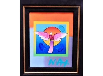 Peter MAX  ' Angel With Sun' - Signed-shippable