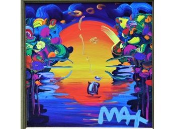 Peter MAX  ' Better World' - Signed-shippable