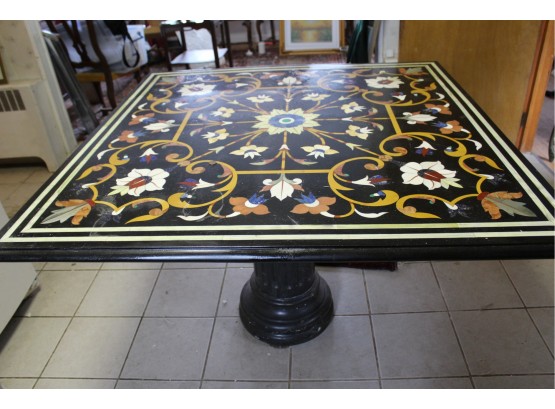 41 Stone Inlaid Table