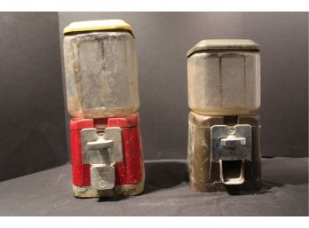 58 - 2- Antique Gumball Machines
