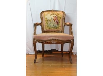 20- Antique NeedlePoint Chair