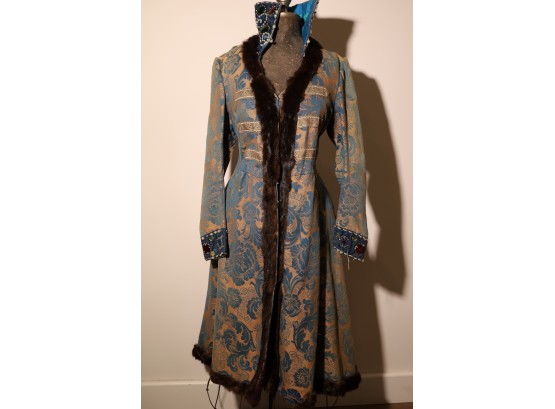 Vintage Coat With Lovely Embellishmen-shippablets