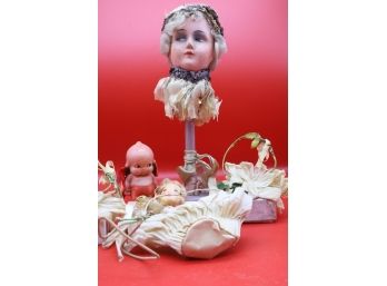 Antique Celluloid Doll & More-Shippable
