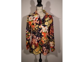 Vintage Floral Shirt-shippable