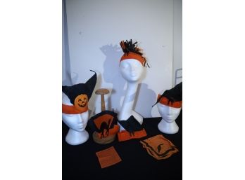 Vintage Paper Halloween Decorations-Shippable