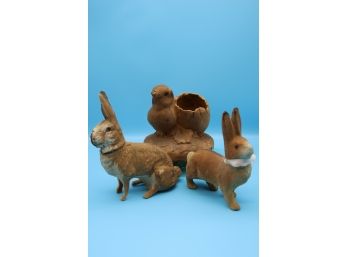 Victorian Paper Mache Easter Decorations-Shippable