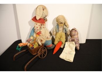 Victorian Easter Bunnies-Shippable