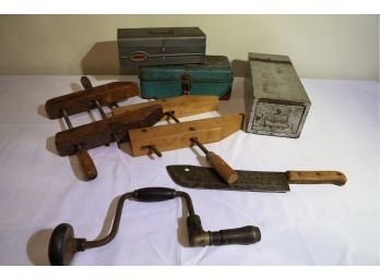 VINTAGE Tools & Tool Boxes-SHIPPABLE