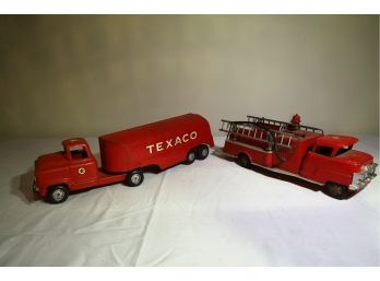 Pair Of VINTAGE LARGE Trucks-SHIPPABLE