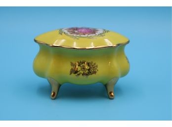 Romantic Limoges Trinket Box Perfect For Holding A Special Gift